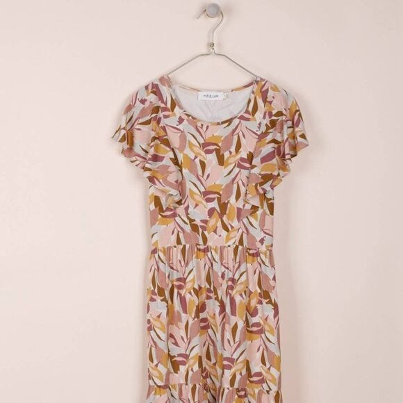 Indi & Cold Samantha Short Leaf Dress - Picture 6 of 8